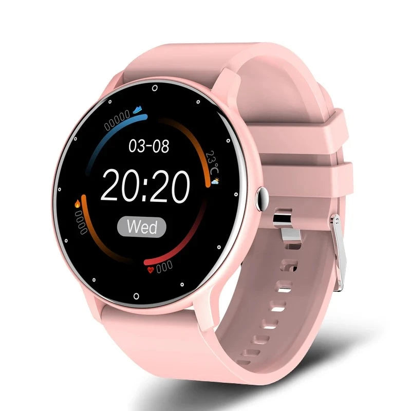 Smartwatch Lige 24 Verdegar, o relógio inteligente masculino com tela de toque completa, monitoramento de saúde, e à prova d'água IP67. Ideal para Android e iOS. Compre agora e eleve sua experiência fitness.