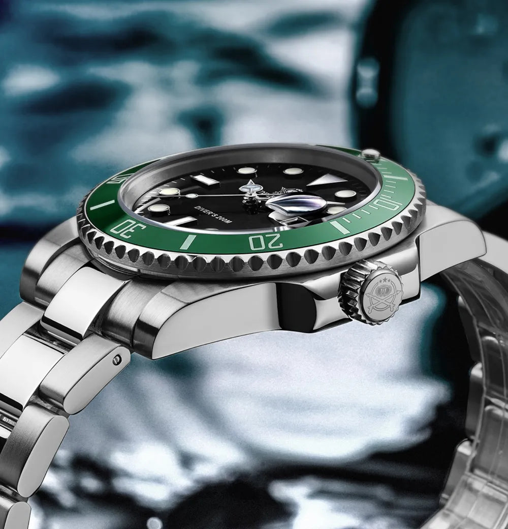 Verdegar Submariner Addiesdive - Elegância Clássica com Toque Moderno