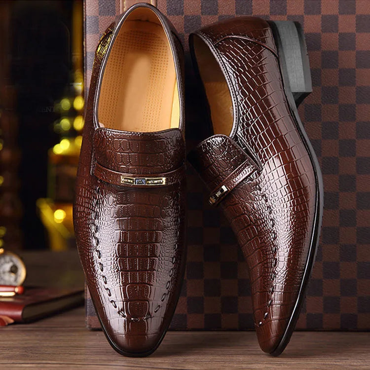 Sapato Masculino Social Crocodile Opulence