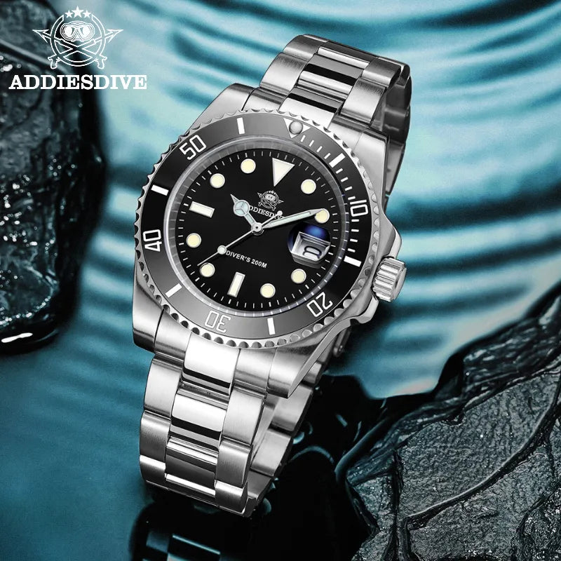 Verdegar Submariner Addiesdive - Elegância Clássica com Toque Moderno