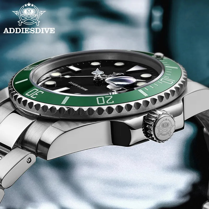 Verdegar Submariner Addiesdive - Elegância Clássica com Toque Moderno