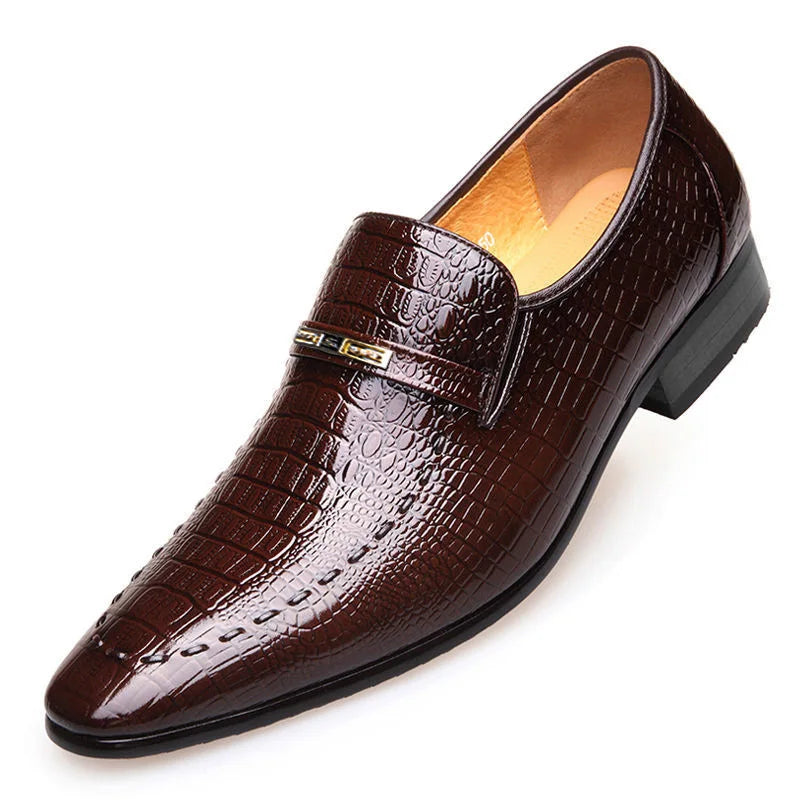 Sapato Masculino Social Crocodile Opulence