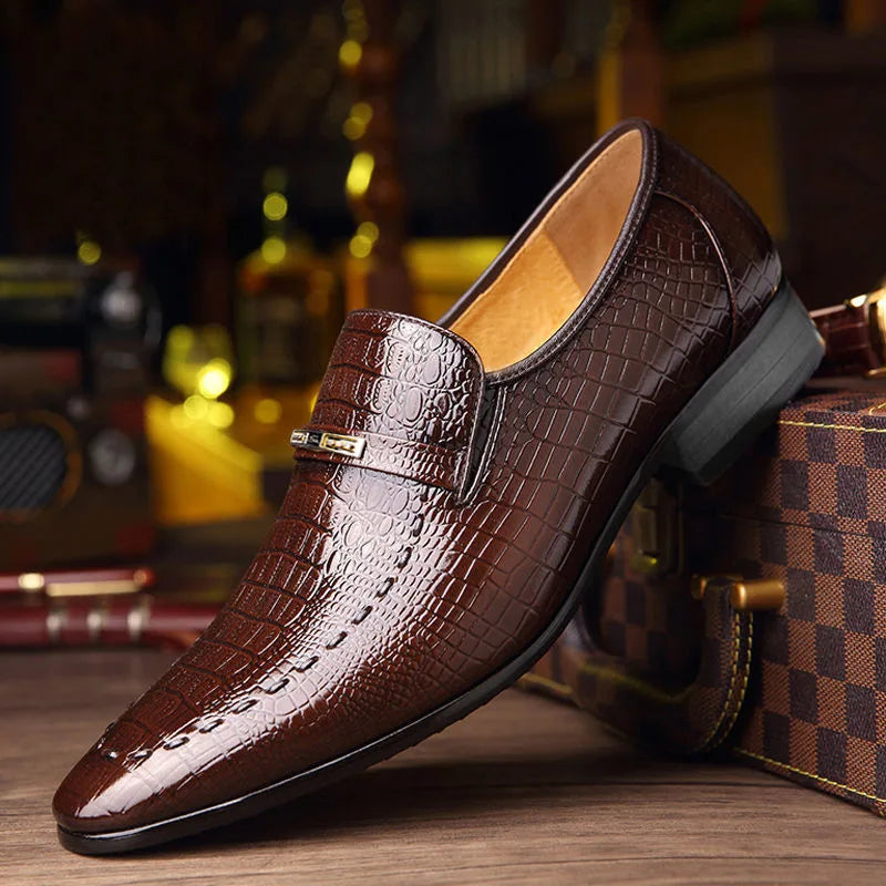 Sapato Masculino Social Crocodile Opulence