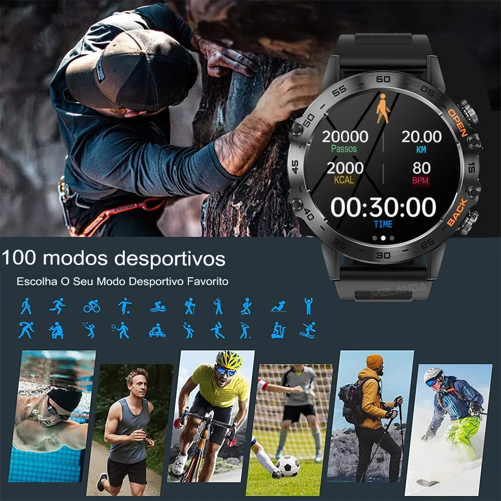 Smartwatch Yokohama DaFit IP68 Verdegar