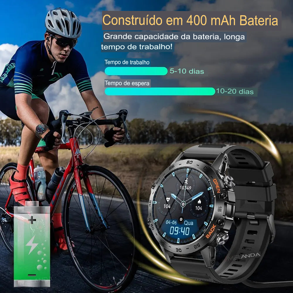 Smartwatch Yokohama DaFit IP68 Verdegar